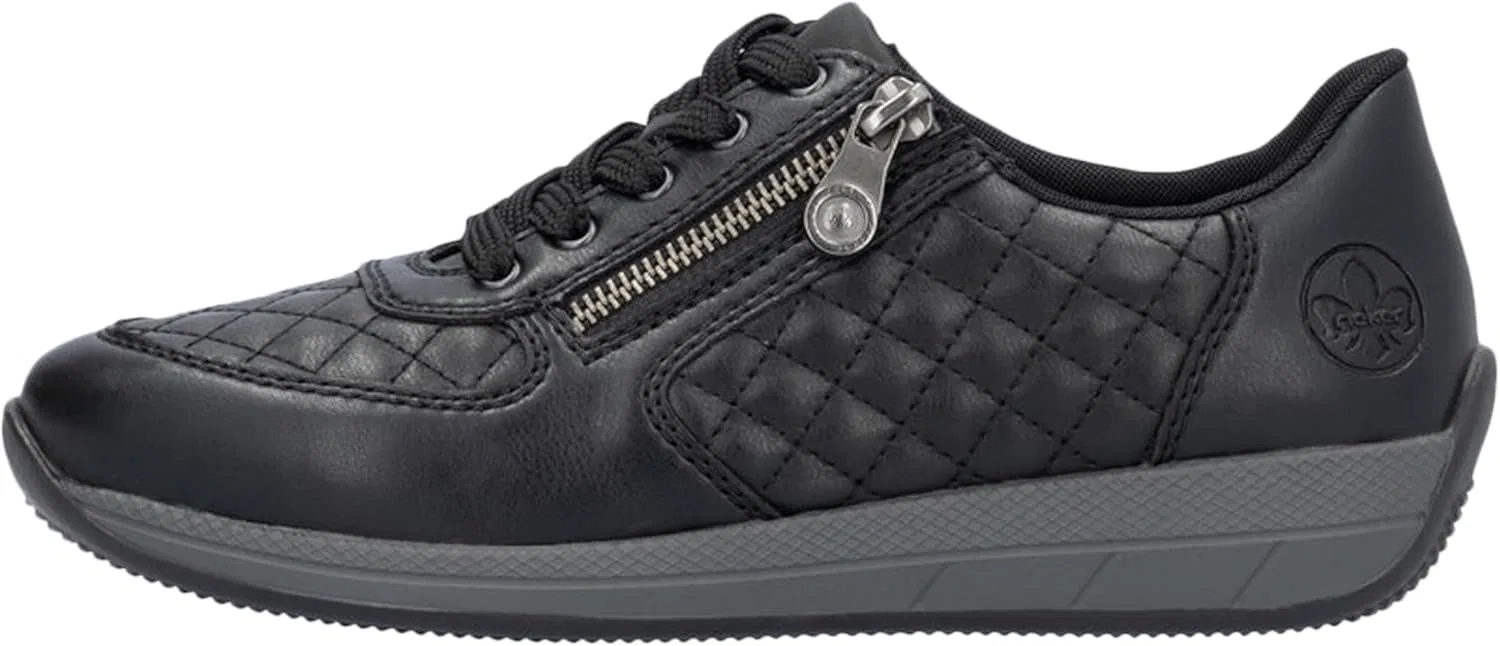Кроссовки Rieker Gumalo на шнуровке, Black
