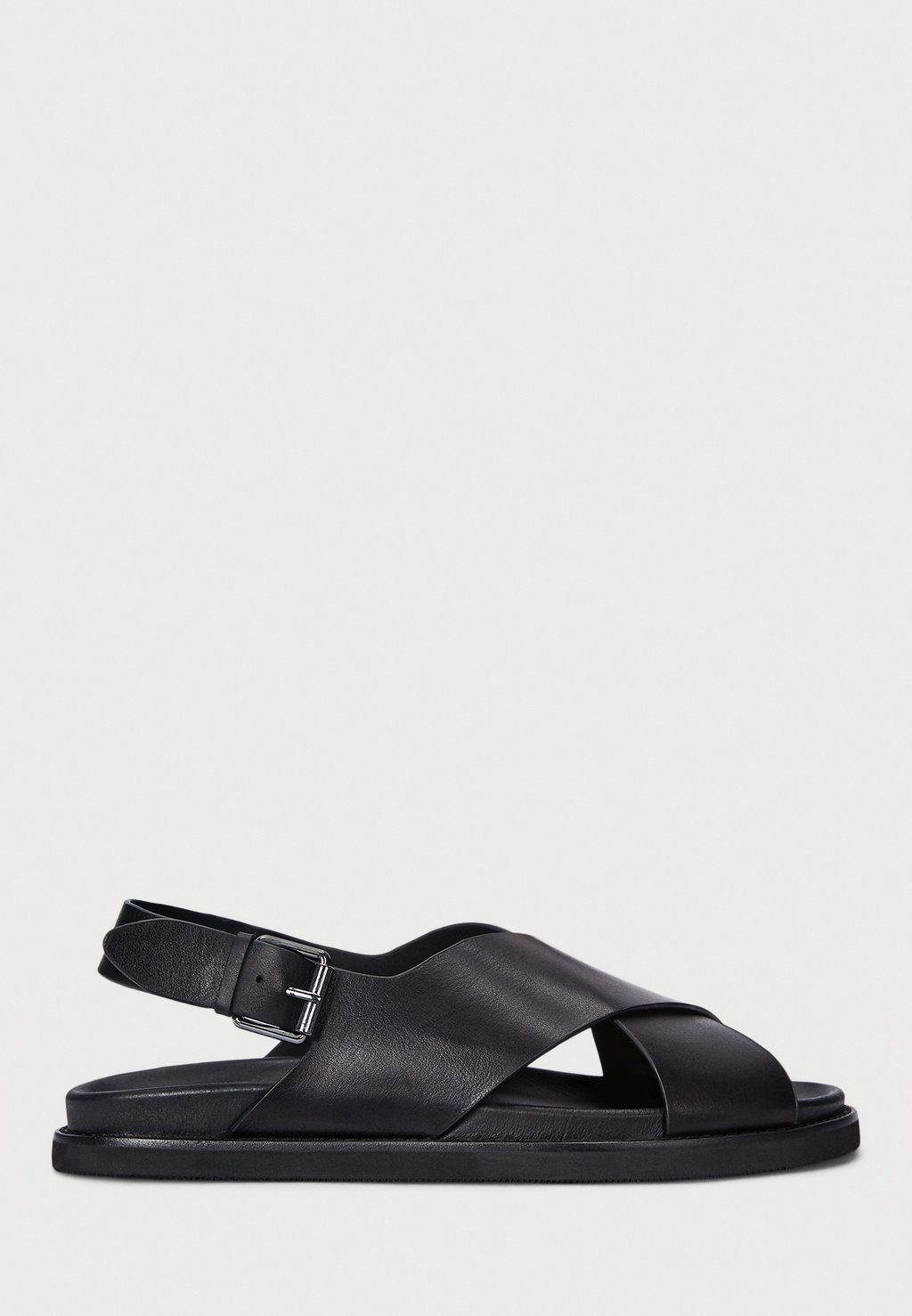 Сандалии ZANE LEATHER SANDAL Polo Ralph Lauren, черный