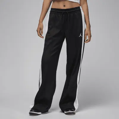 

Брюки Jordan Women's Knit Track Pants, цвет Black/White/White