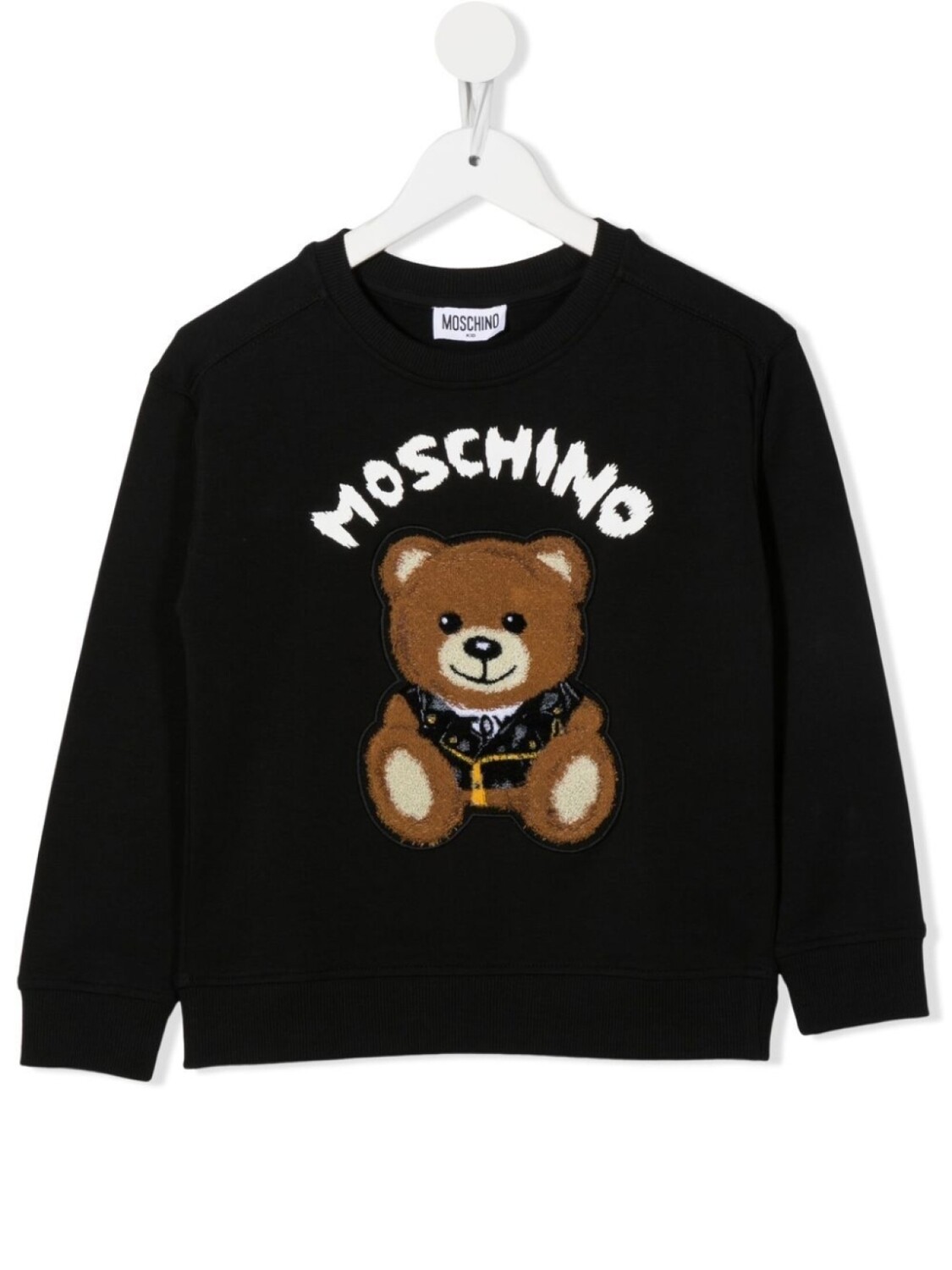 

Толстовка с логотипом Moschino Kids, черный