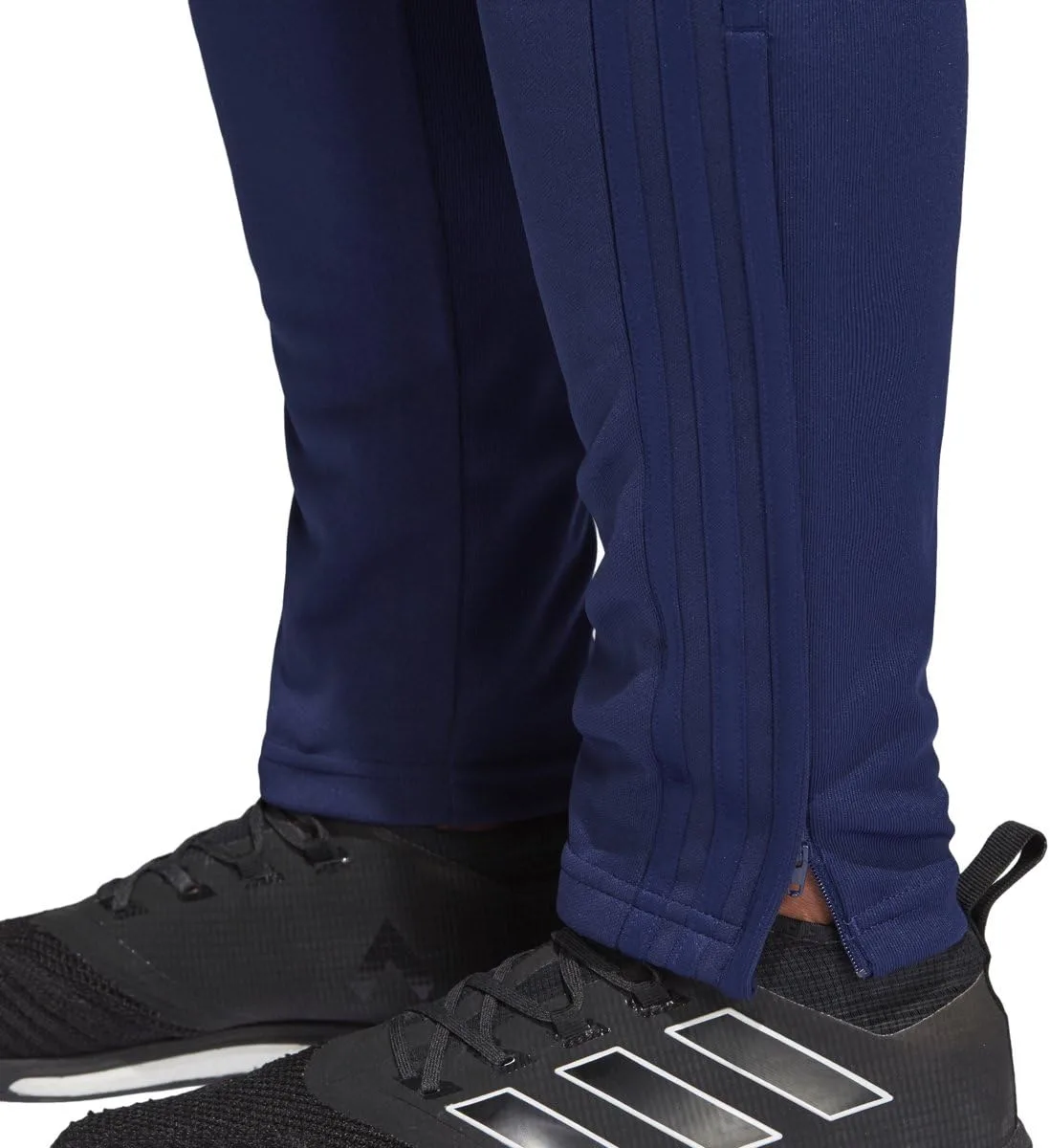 Мужские тренировочные брюки Adidas Condivo 18, черно-белые — фото 2