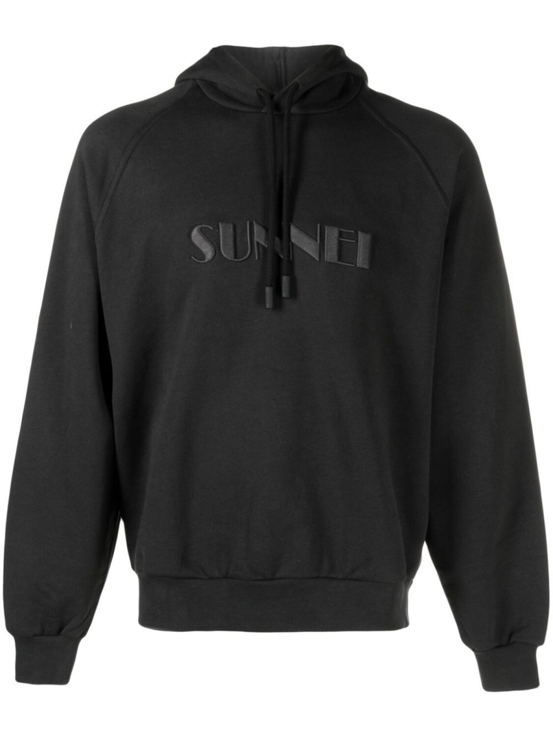 

Sunnei худи с вышитым логотипом, черный