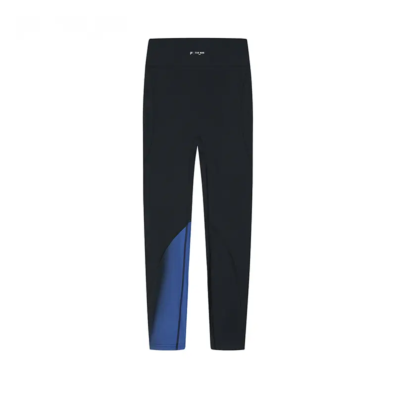 

X TEAM WANG Вязаные спортивные штаны Мужские Jet Black FILA FUSION