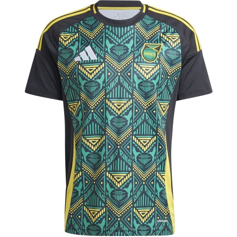 

Футболка выездной сборной Ямайки 24 Adidas, черный
