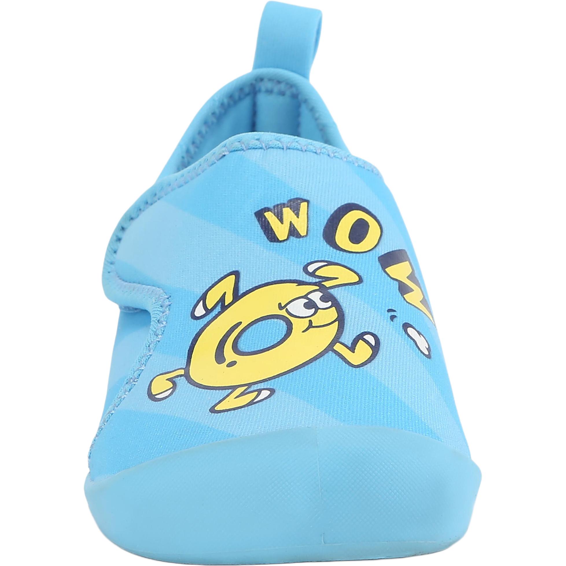 Износостойкие кроссовки Rebound Low-Top для детей, возраст 3-7 лет DECATHLON, синий — фото 4