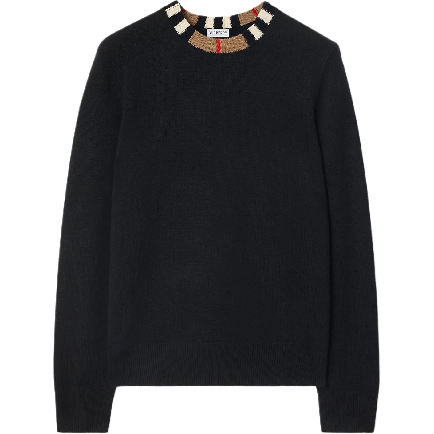 Свитер Burberry мужской Crew Neck Moderate, черный