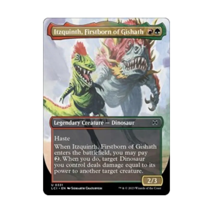 

CCG Ицквинт, Первенец Гишата (Без границ) (U), MTG - The Lost Caverns of Ixalan