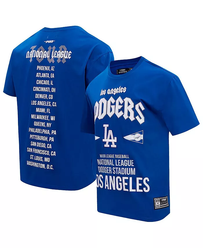 

Мужская оверсайз футболка City Tour Royal Los Angeles Dodgers Pro Standard