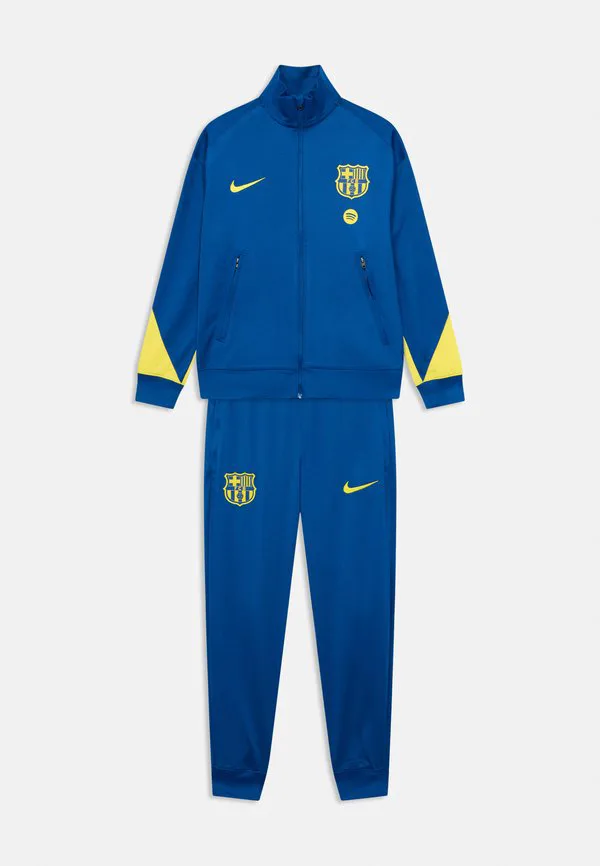 Спортивный костюм унисекс фк барселона Nike Performance, Gym Blue/Opti Yellow