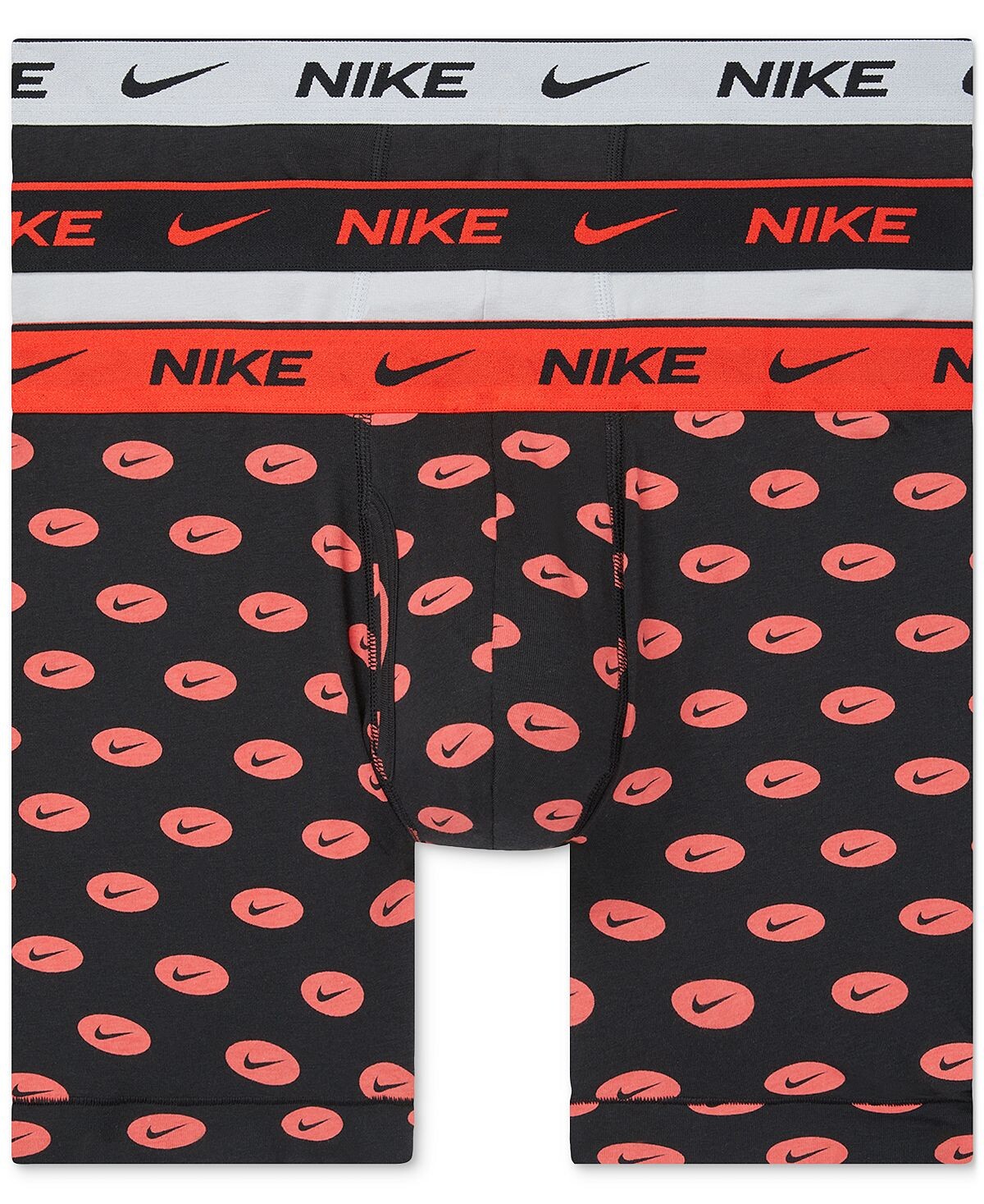 

Мужские 3-комп. Хлопковые боксеры-боксеры Dri-FIT Essential Nike