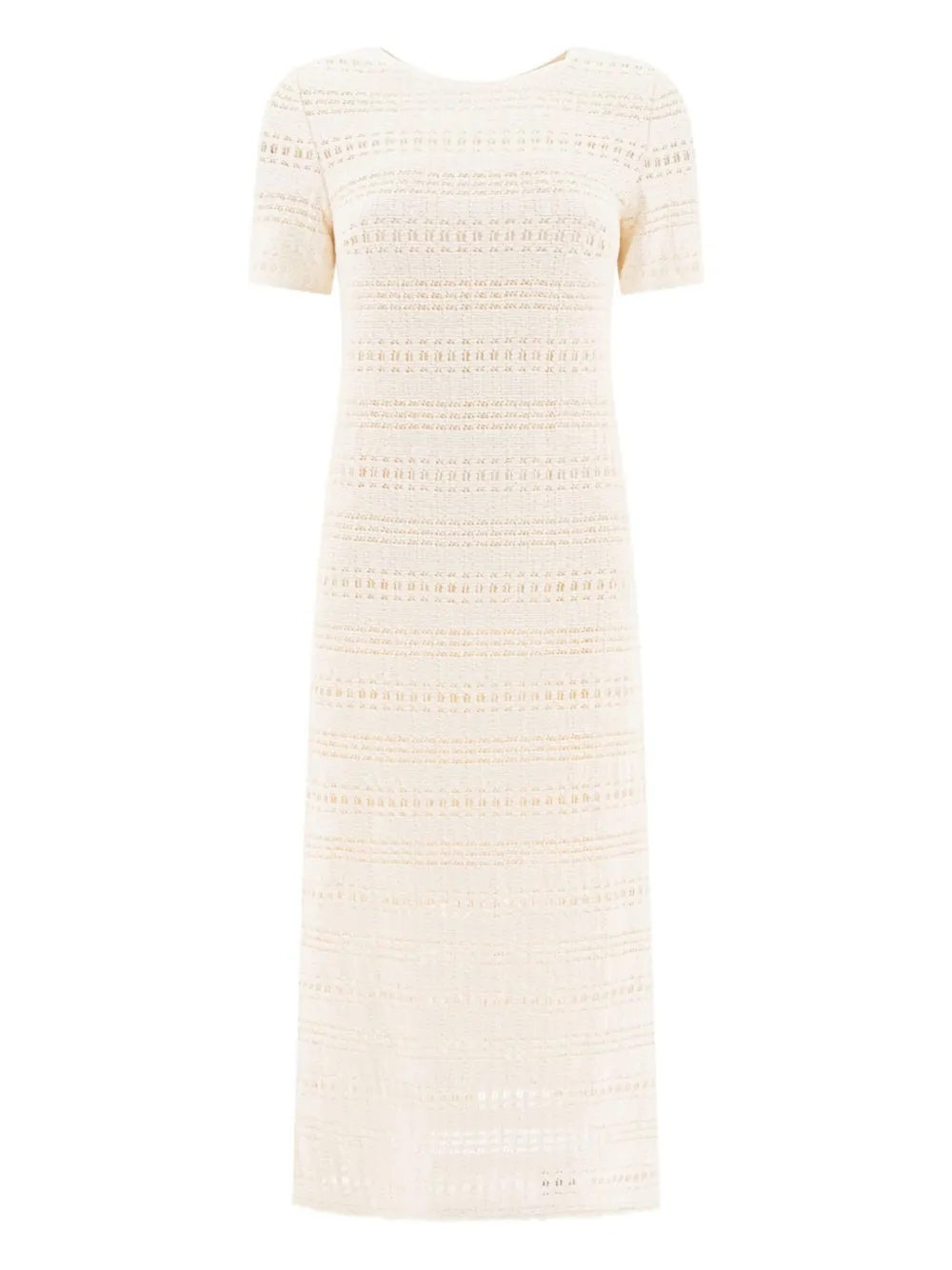 

Платье миди с короткими рукавами SANDBEIGE, нейтральный