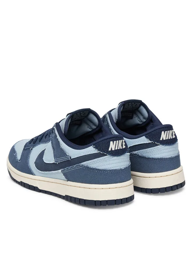 Nike Кроссовки Dunk Low Retro SE HF3141 400 синие — фото 4