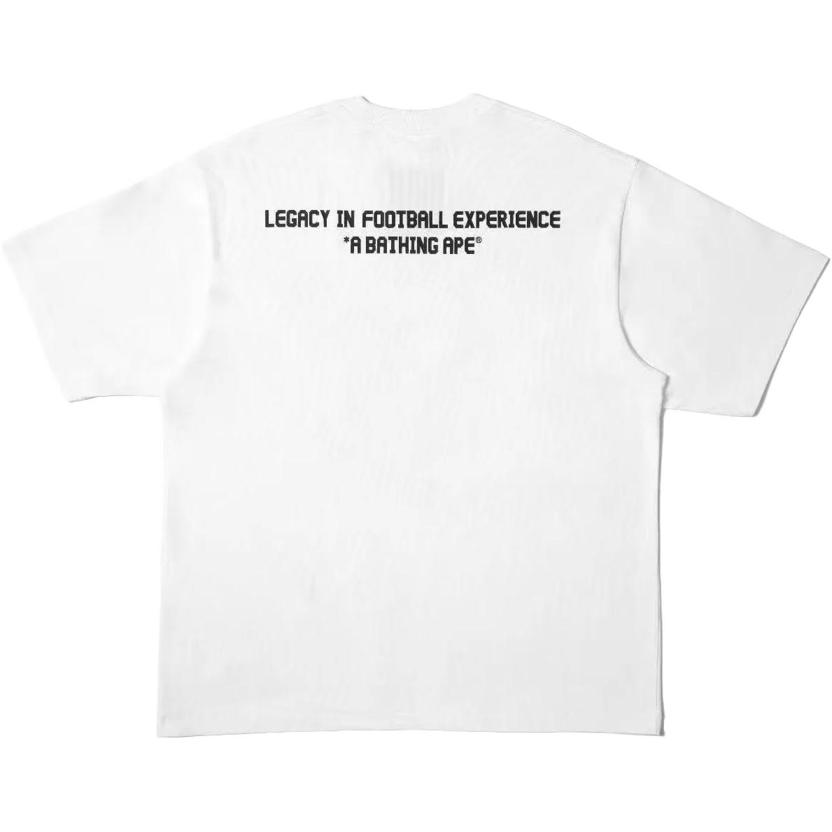 Футболка unisex x CR7 LIFE CR7 LIFE Collaboration FW25 A BATHING APE, черный — фото 4