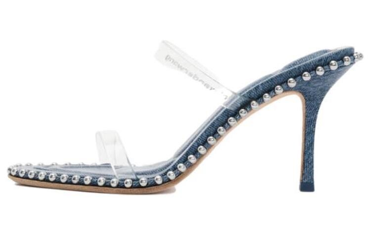 Мюли джинсовые Alexander Wang Nova, синий