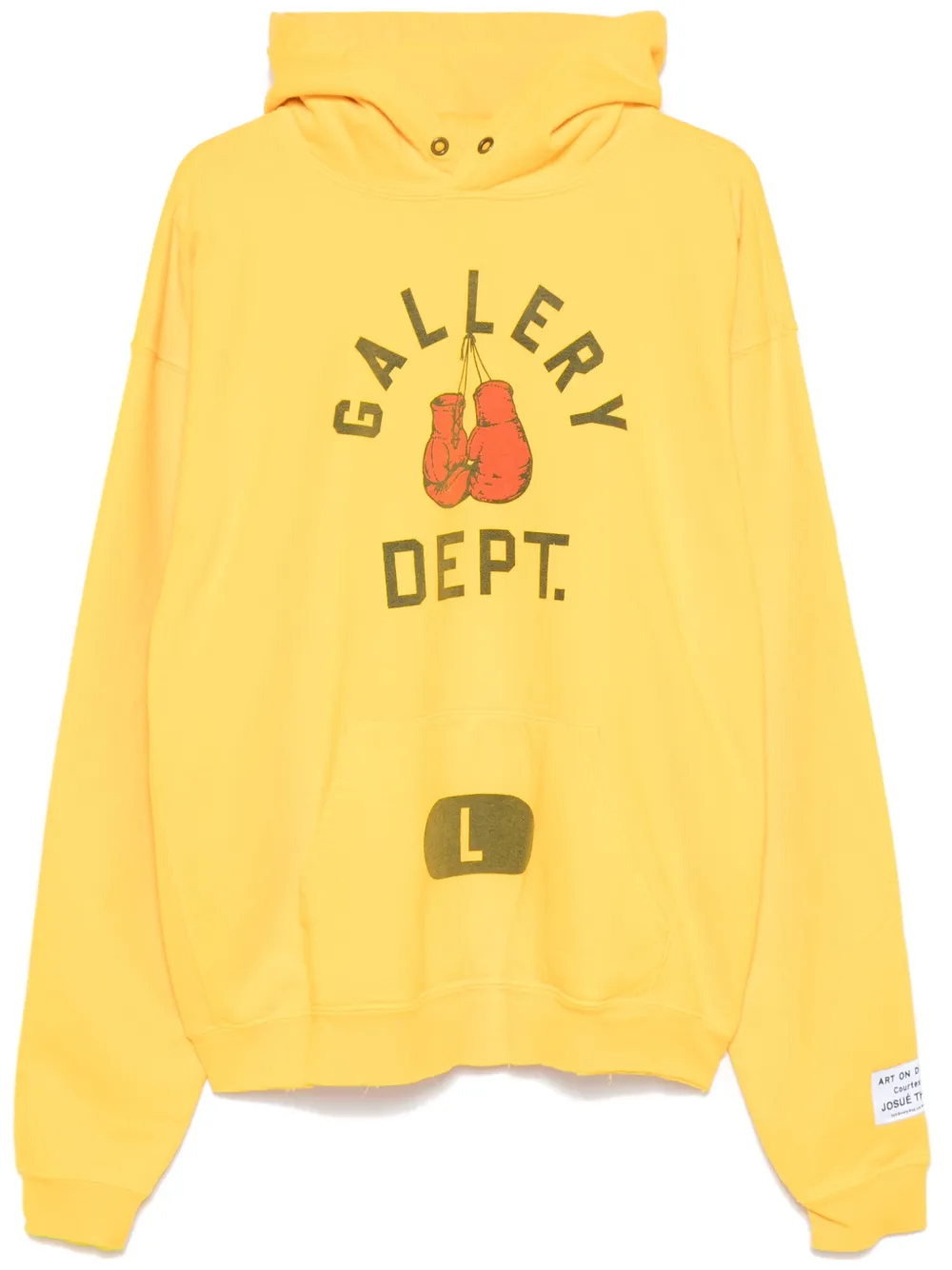 

Худи Boxing Merch GALLERY DEPT., желтый