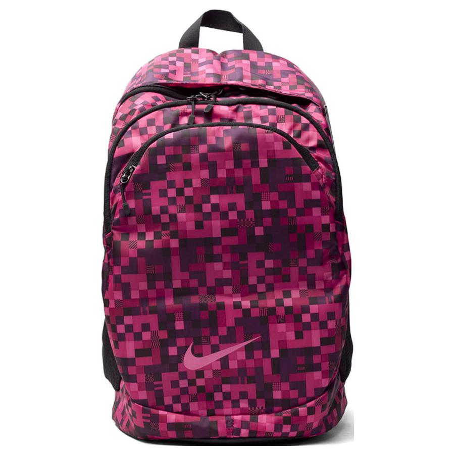 

Nike Полиэстеровый рюкзак обычный женский розово-красный, Rose Red