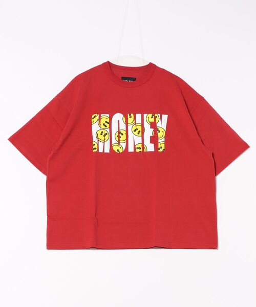 

Футболка, крой оверсайз, бренд DANKE SCHON, цвет красный