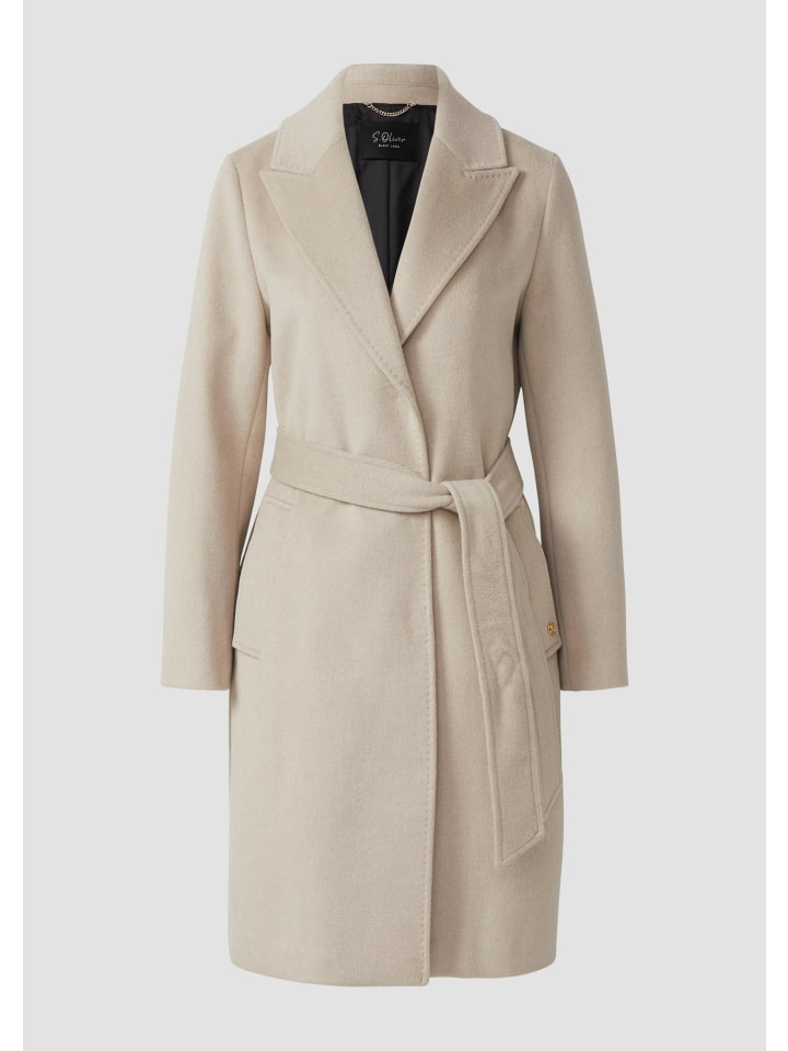 

Пальто уличное в цвете 8078_светло-бежевый s.Oliver