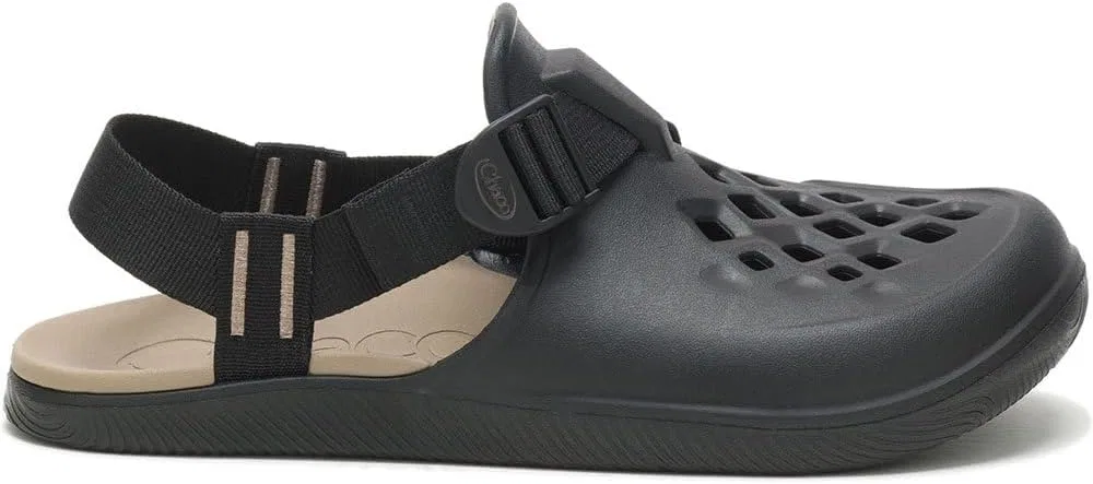 Деревянные деревянные сабо Chaco Chillos для мужчин, Black — фото 3