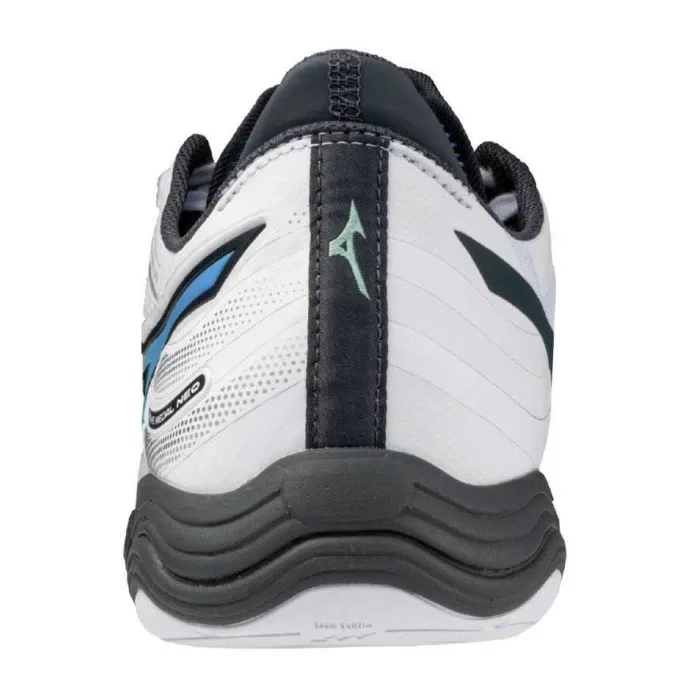 Унисекс кроссовки для настольного тенниса «WAVE MEDAL NEO» от Mizuno, White X Green (31) — фото 4