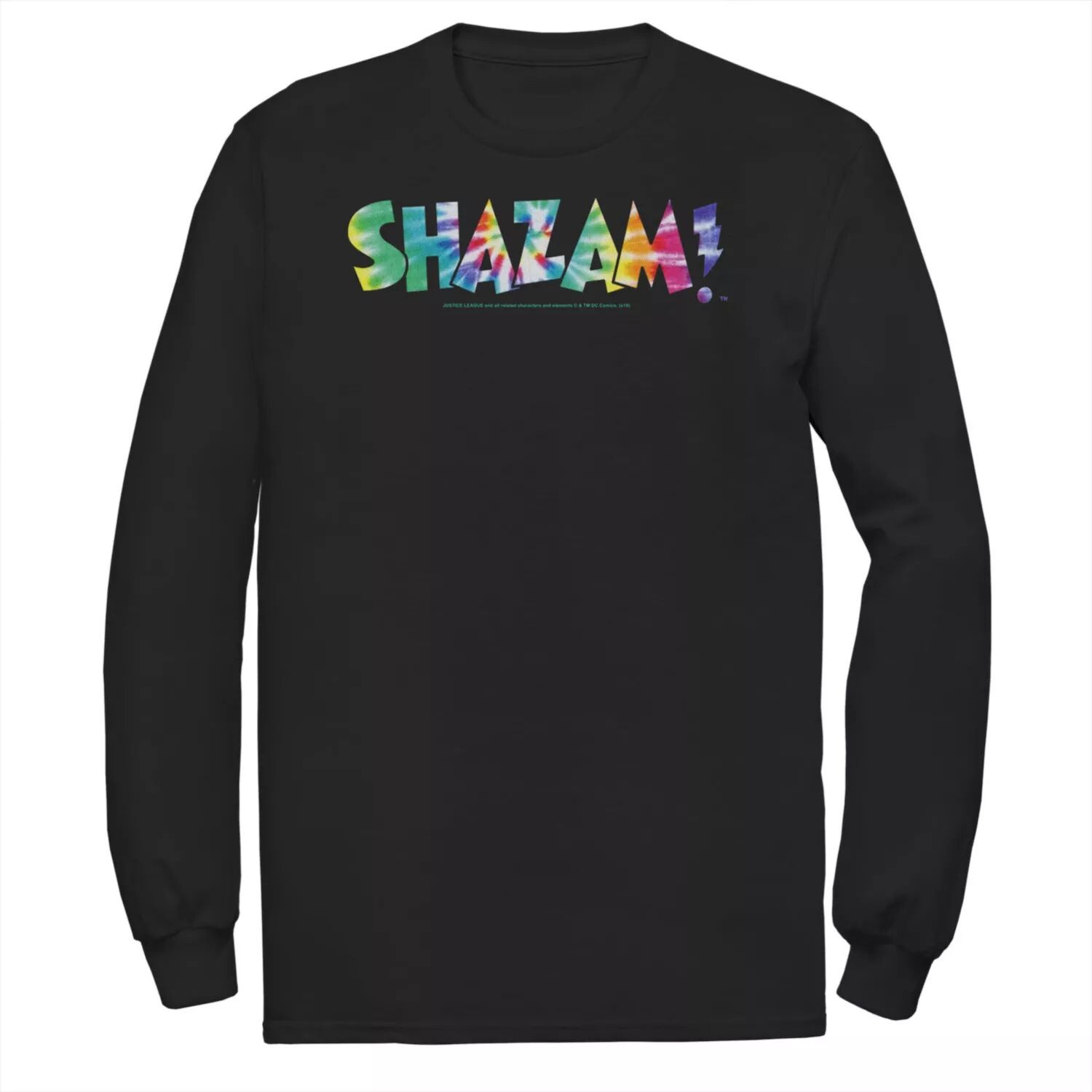 

Мужская футболка с логотипом DC Comics Shazam Tie Dye