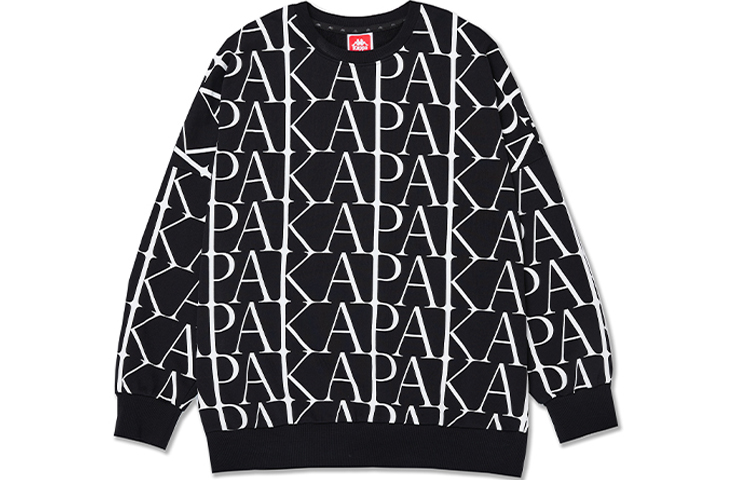 

Свитшот унисекс Mineral Black Kappa