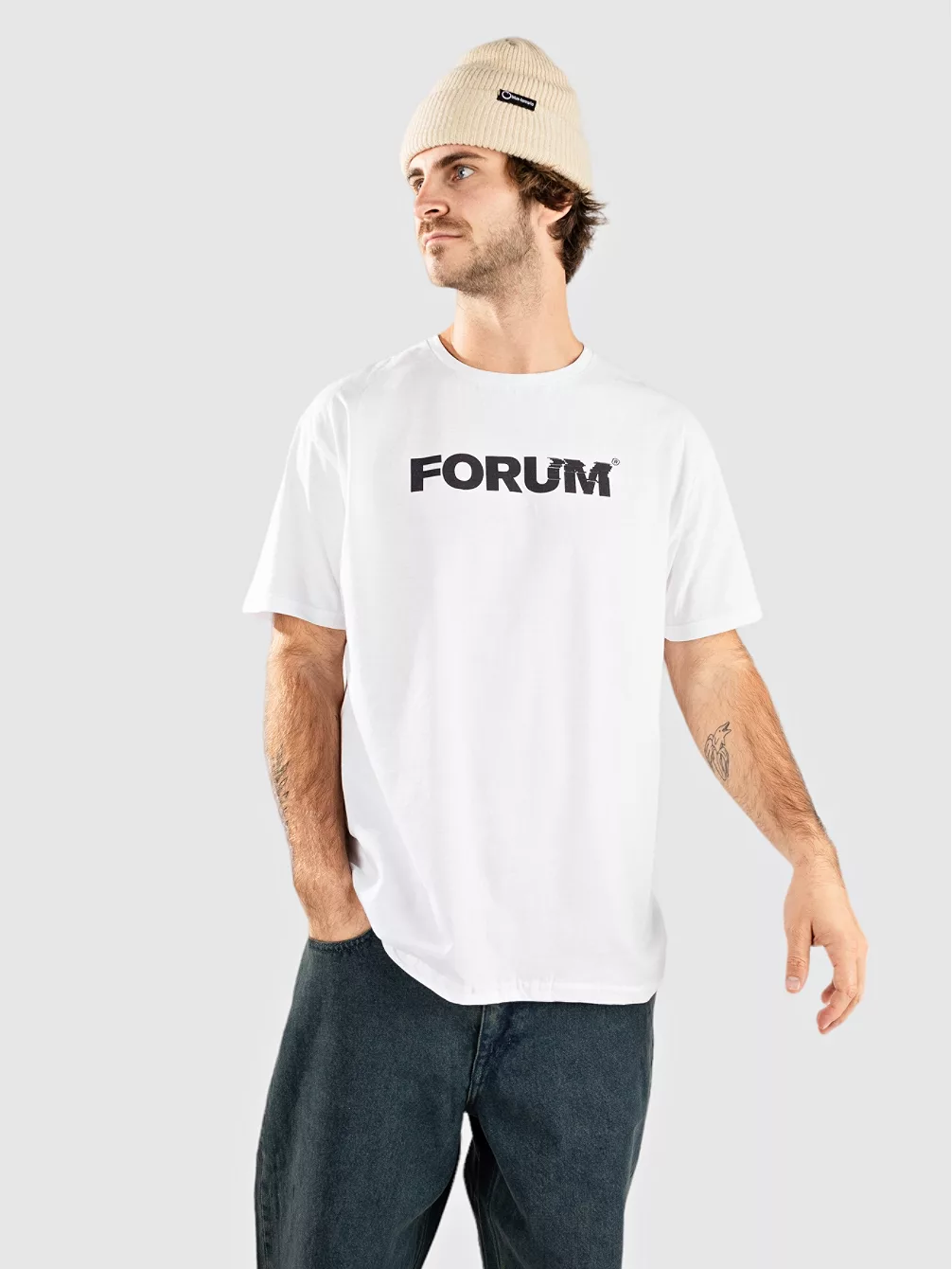 

Футболка с глюком Forum, белый