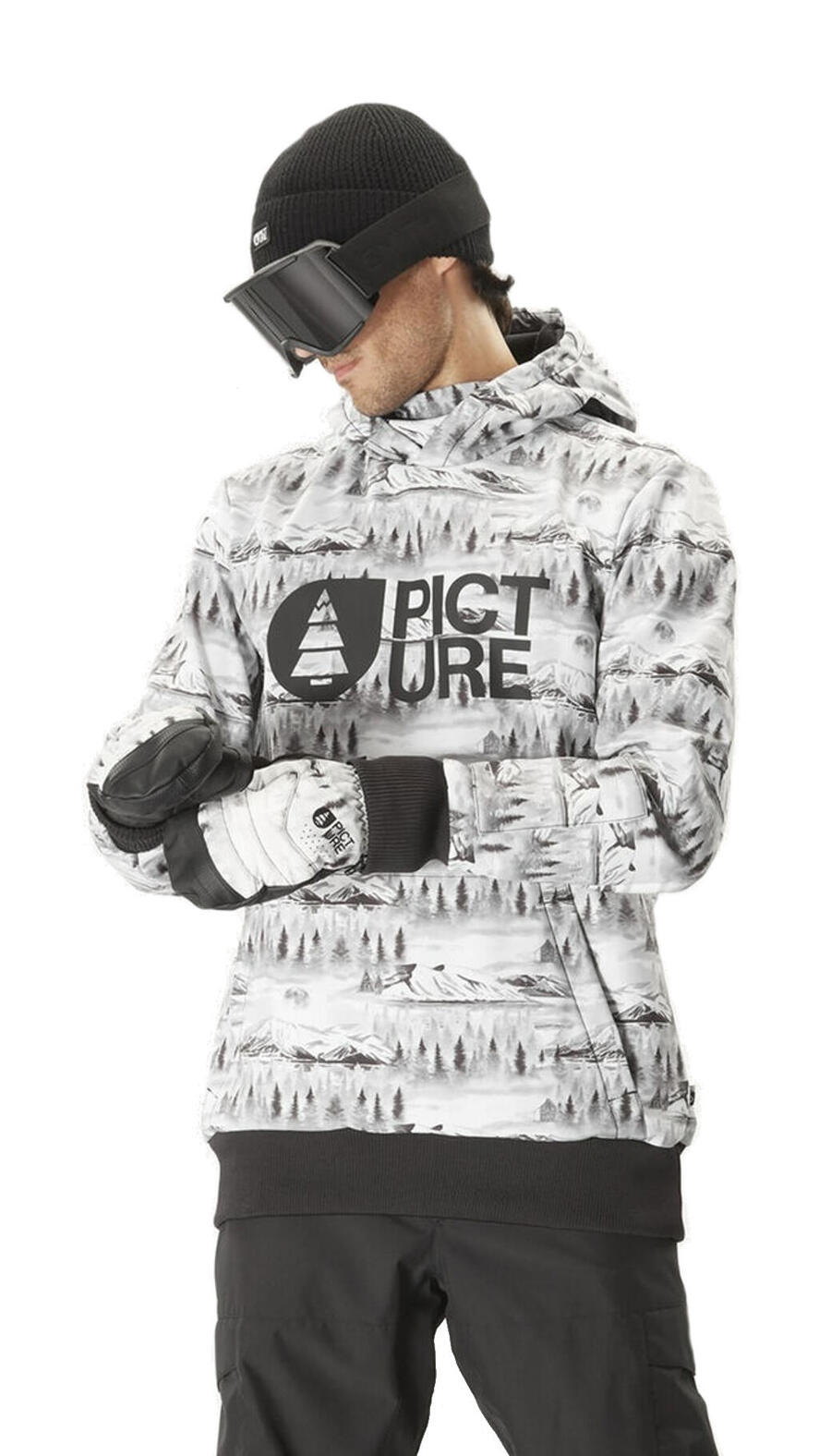 

PICTURE ORGANIC CLOTHING Куртка с капюшоном и принтом Parker JKT mood