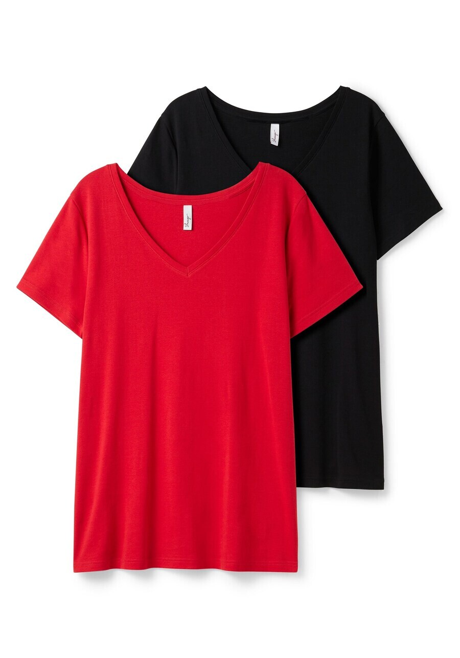

Футболка SHEEGO Shirt, цвет red/black