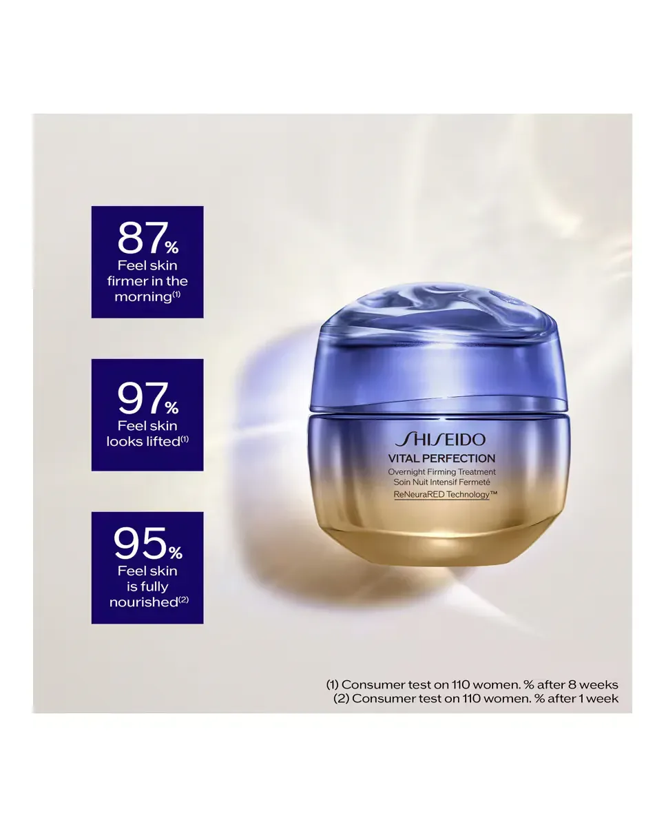 Ночной крем Overnight Firming Treatment 50 мл Shiseido — фото 3