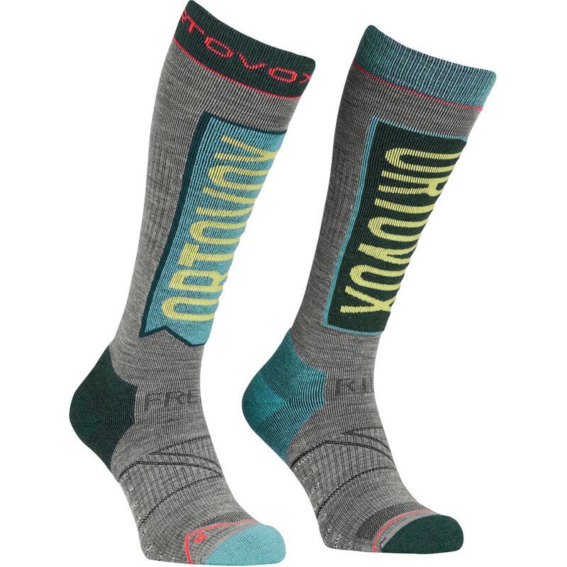 

Длинные носки для фрирайда Ortovox, цвет ice waterfall