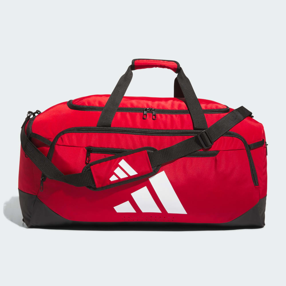 

Спортивная сумка Adidas Defender 5 Large Duffel Bag, цвет Team Power Red/White