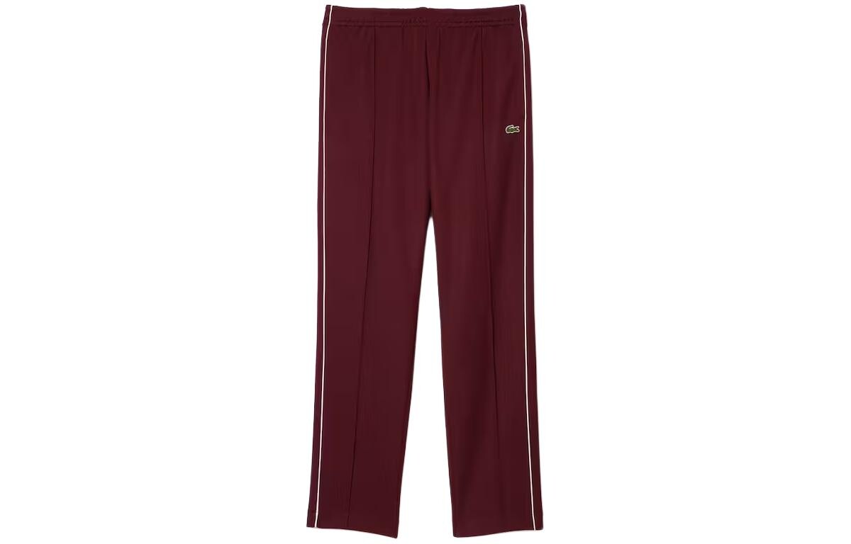 

LACOSTE Мужские трикотажные спортивные штаны, цвет Burgundy