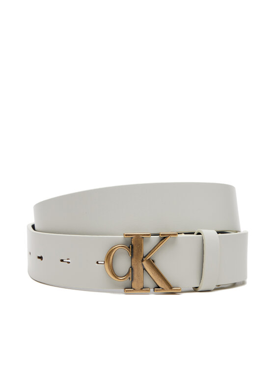 

Женский ремень Monogram Placque Buckle 30Mm LV04K7002G Calvin Klein Jeans, белый