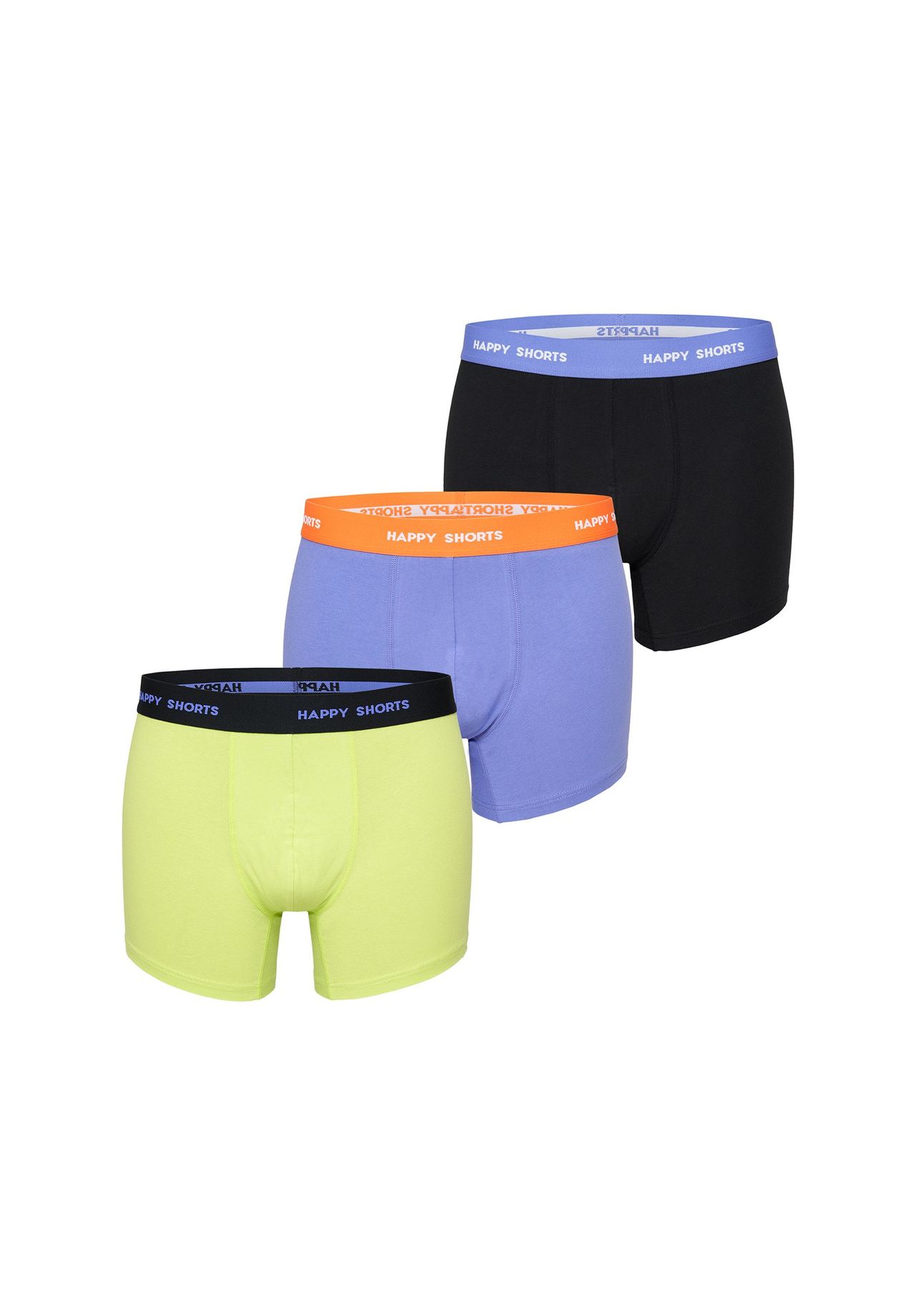 

Трикотажные трусы в стиле ретро HAPPY SHORTS, цвет Purple Black Lime Herren