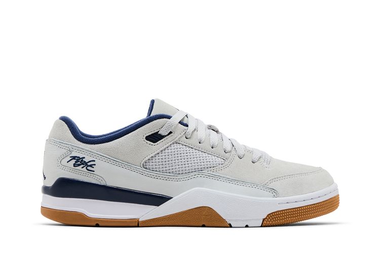 

Кроссовки Jordan Flight Court 'Neutral Grey Midnight Navy Gum', серый