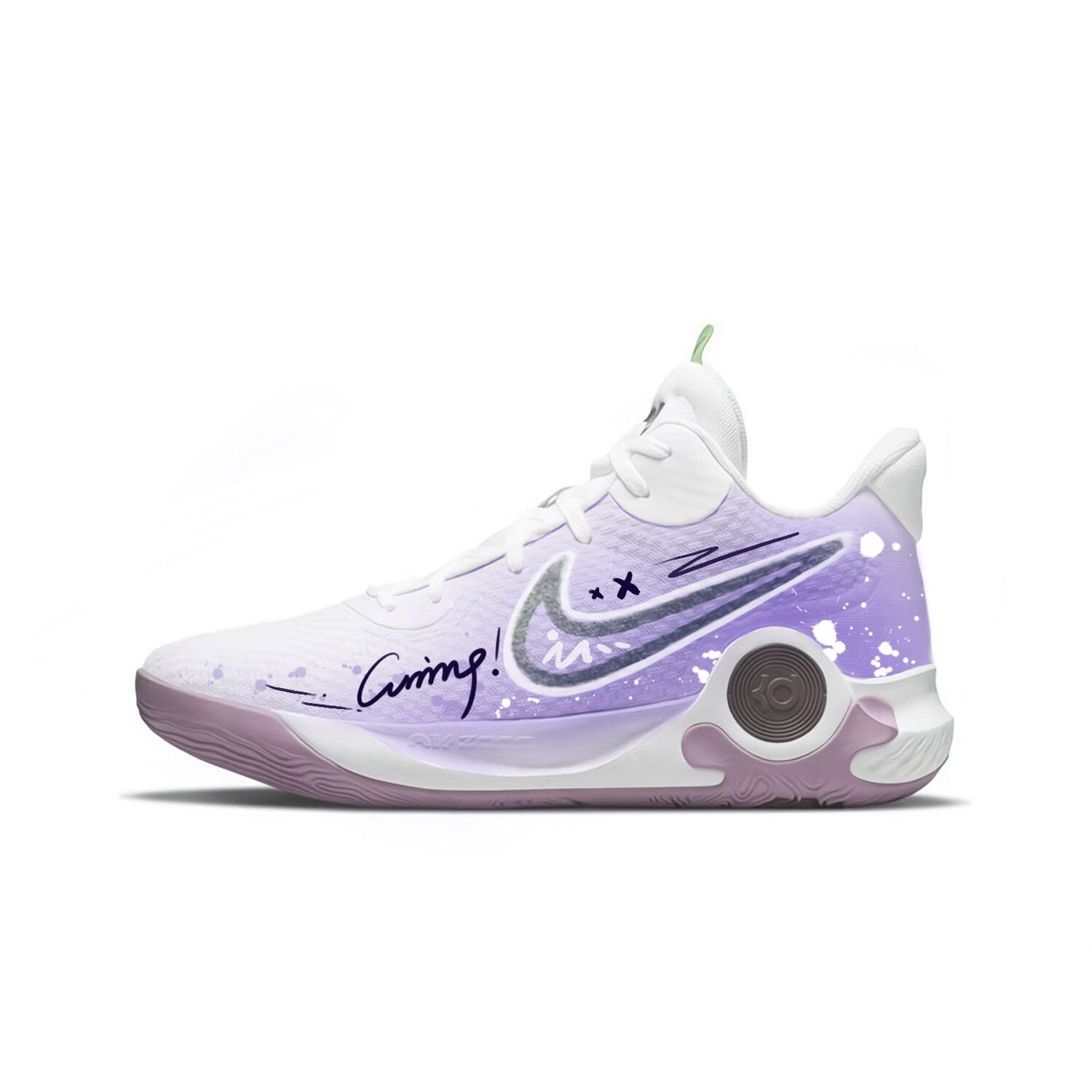 

Баскетбольные кроссовки KD Trey 5 IX Vintage Unisex Mid-Top White/Purple Nike