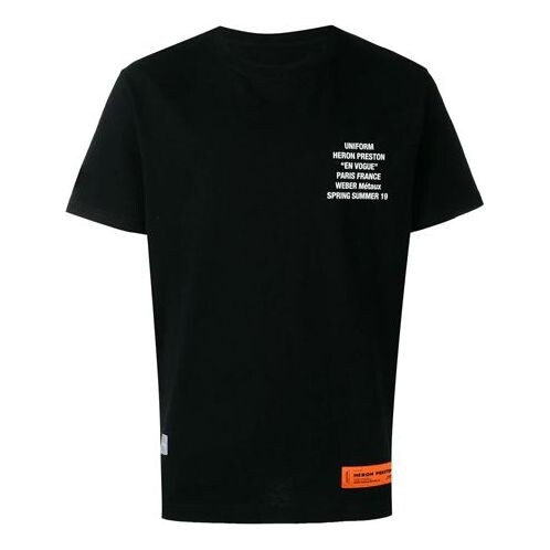 

Футболка metal worker t-shirt 'black' Heron Preston, черный
