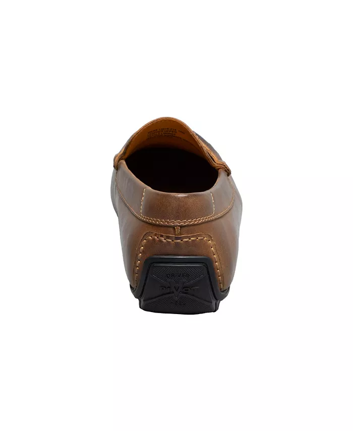 Мужские мокасины Motor Smooth с круглым мысом Penny Loafer Florsheim, коричневый — фото 4
