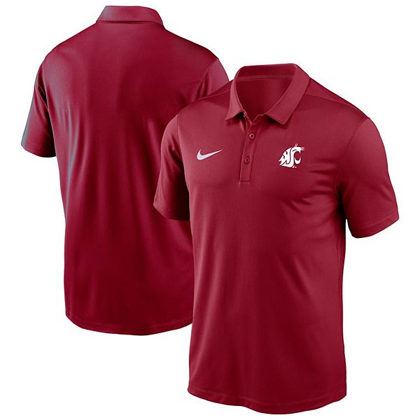 

Мужская поло crimson washington state cougars victory solid performance Nike