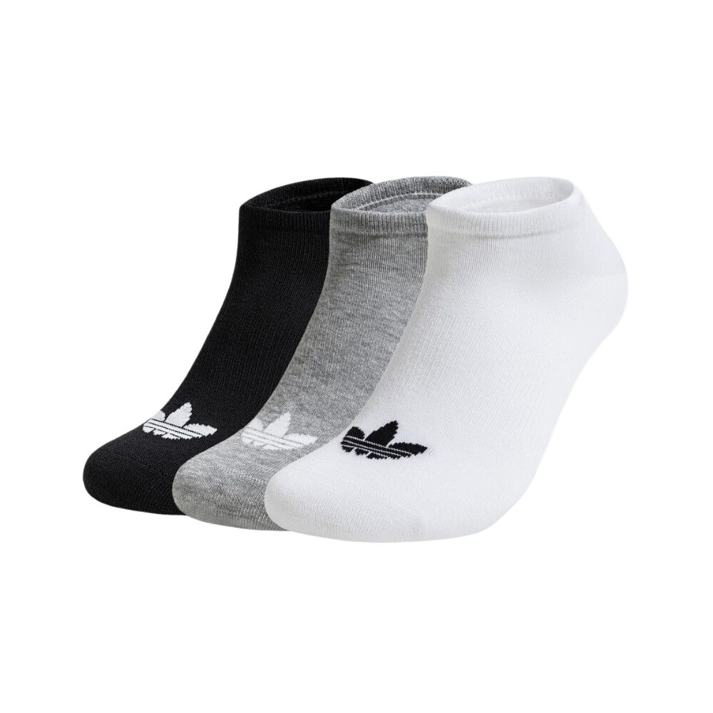

Женские носки до щиколотки 3 пары Adidas Originals, черный/серый/белый
