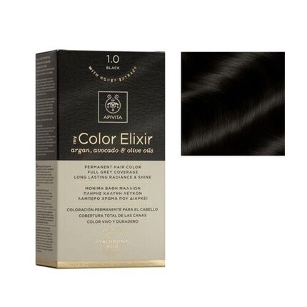 Apivita My Color Elixir Стойкая краска для волос с маслами арганы, авокадо и оливы 50 мл — фото 4