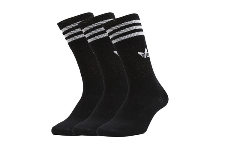 Носки унисекс до середины икры adidas originals, 1 комплект (3 шт.) — фото 2