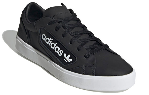 Кроссовки гладкие Adidas, черный — фото 3