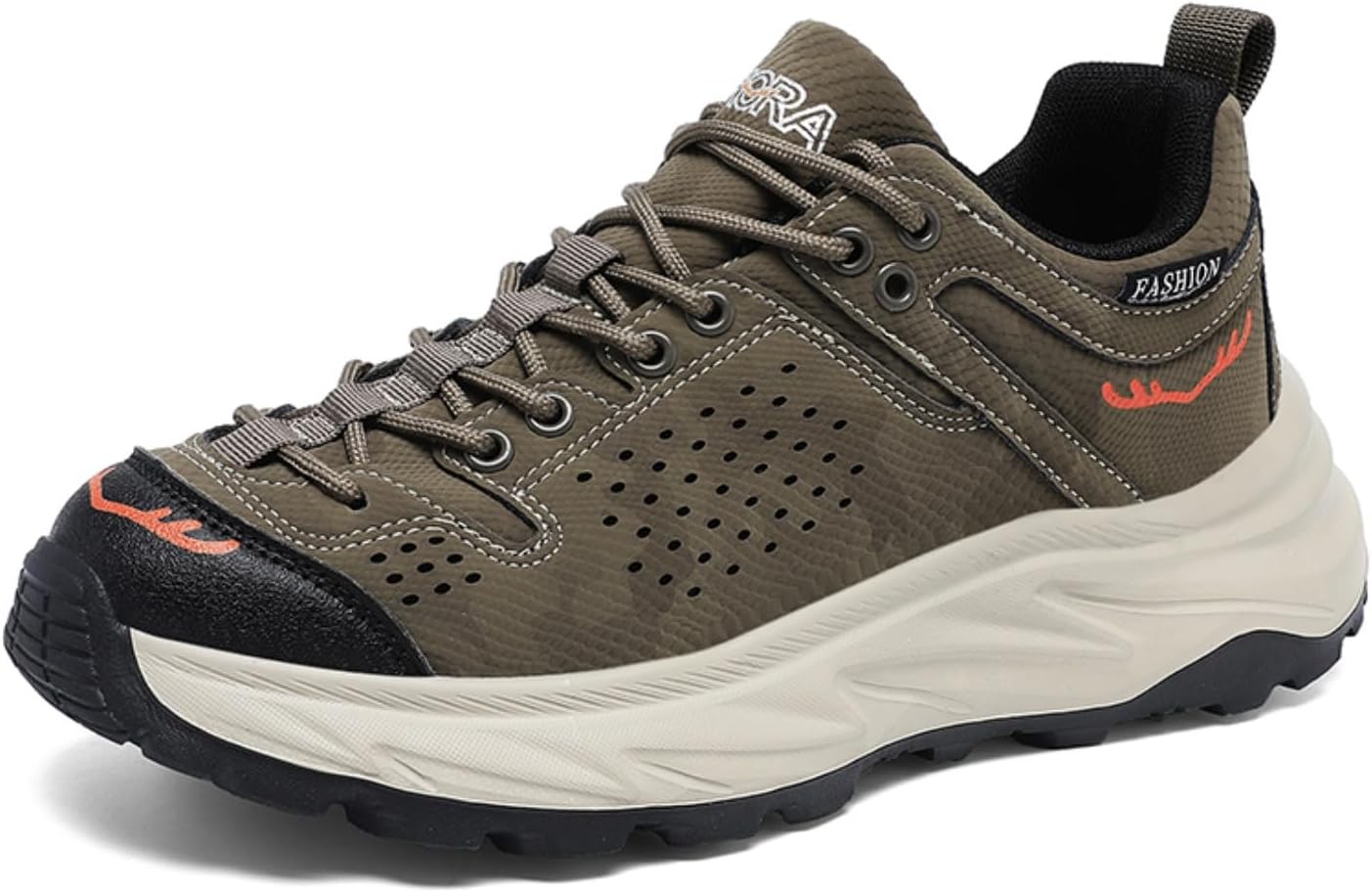 

Водонепроницаемые нескользящие мужские походные ботинки для альпинизма, легкие туристические и кемпинговые ботинки для активного отдыха на природе Fancydog, хаки