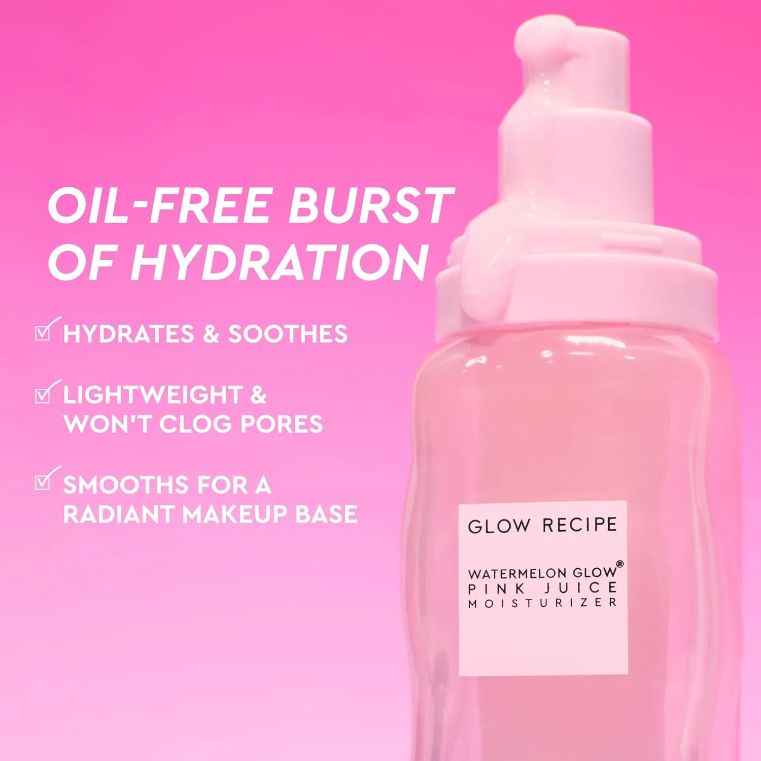 Эмульсия Glow Recipe — Увлажняющий «Watermelon Pink Juice» с гиалуроновой кислотой от — фото 2