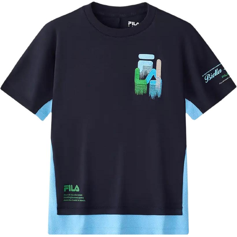 

FILA KIDS Футболка blue black для подростков