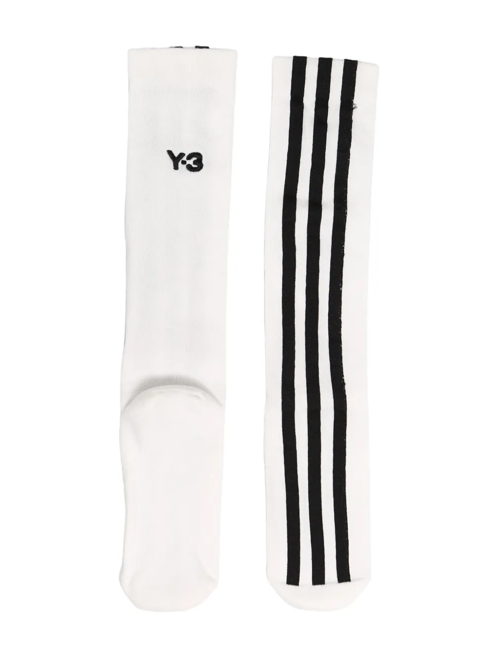 

3-stripe logo socks Y-3, белый
