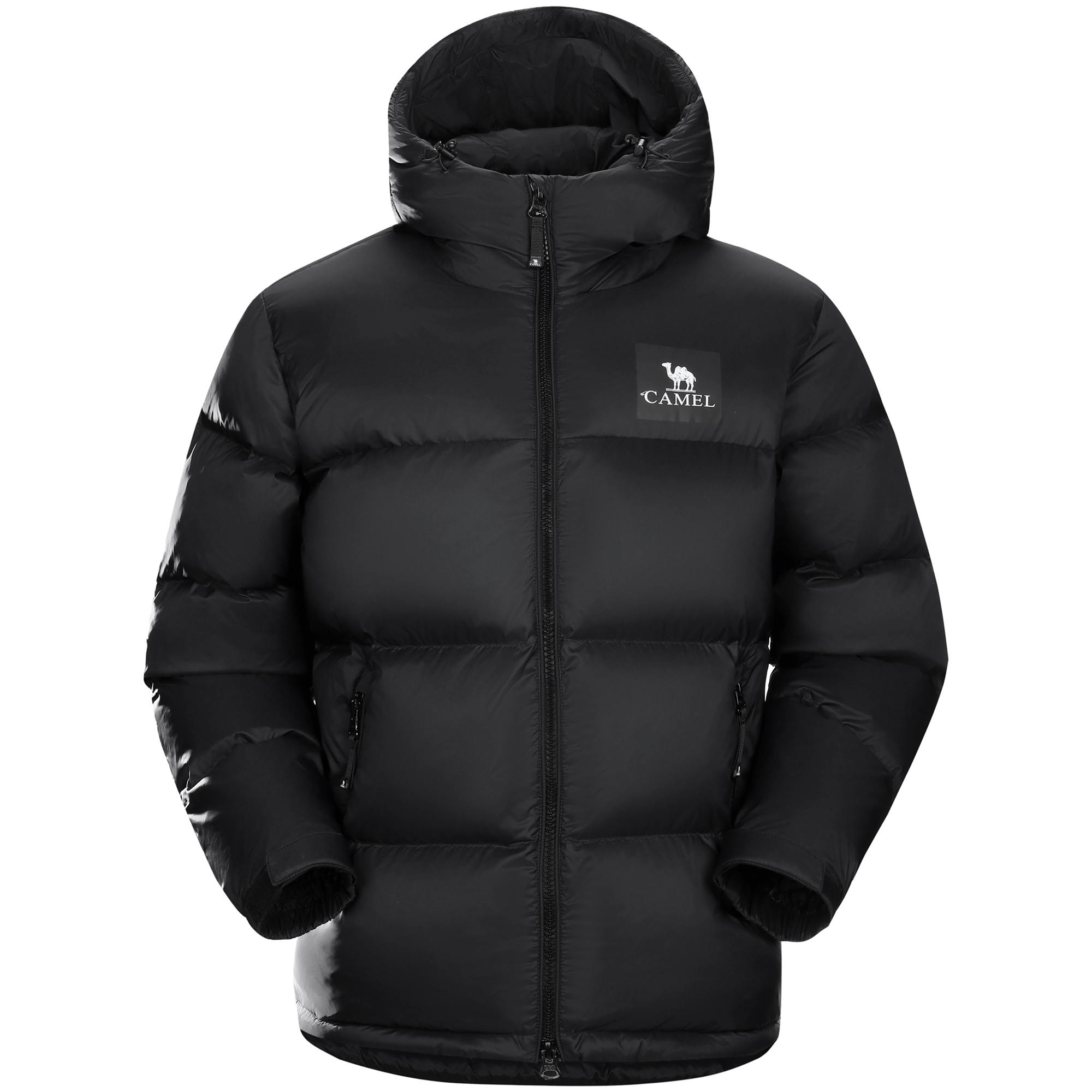 

Пуховик унисекс CAMEL, Oak Gray/Phantom Black