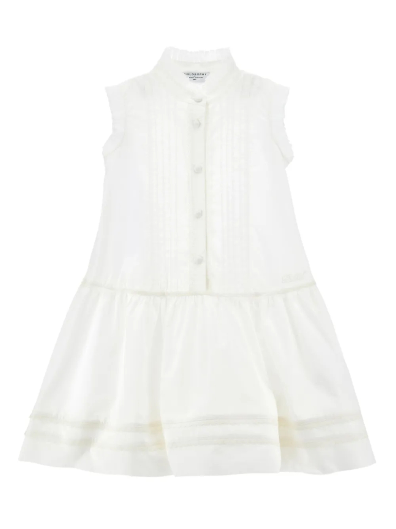 

Philosophy Di Lorenzo Serafini Kids платье без рукавов, белый